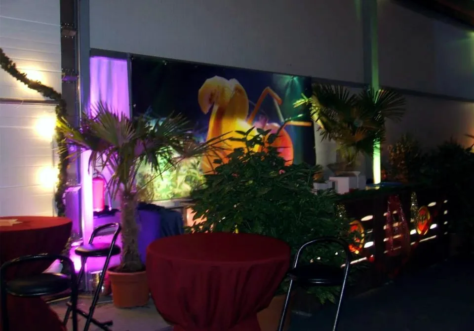 Bacardi Theke Veranstaltungstechnik von Biermann.de