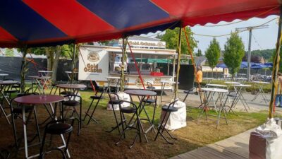 Bier-Ausschankwagen Biermann.de Goldochse