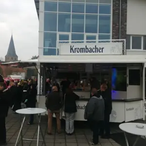 Bier-Ausschankwagen Biermann.de Krombacher