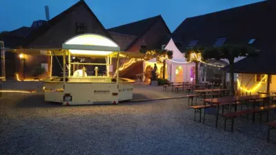 Bier-Ausschankwagen Biermann.de Warsteiner