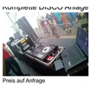 Komplette DISCO-Anlage